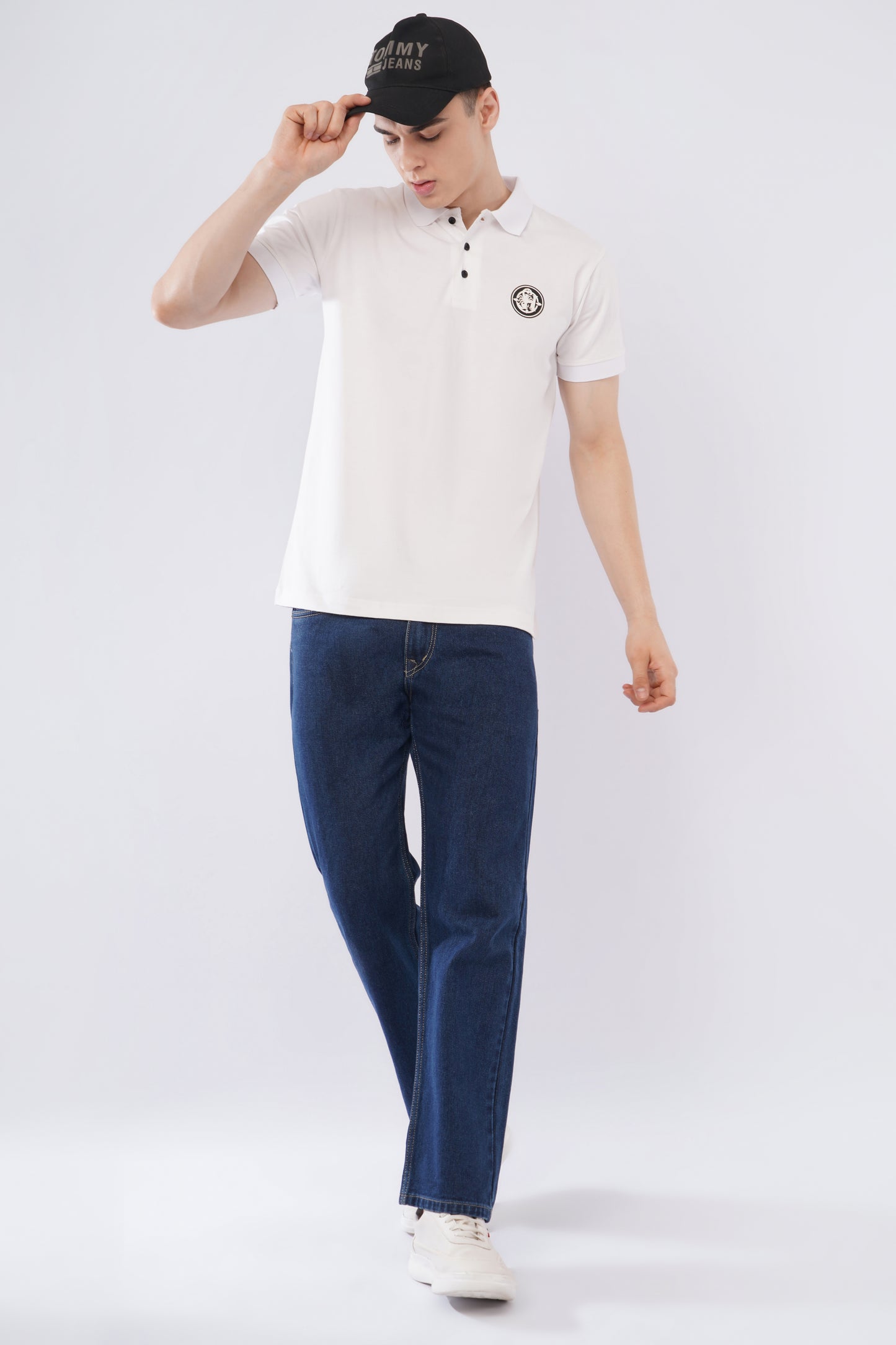 Men’s Classic Polo Tee – Arctic White