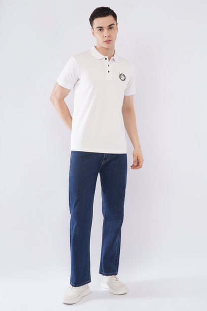 Men’s Classic Polo Tee – Arctic White