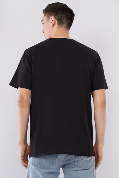 Pocket Heavy, Mind Legendary Oversized Black T-Shirt