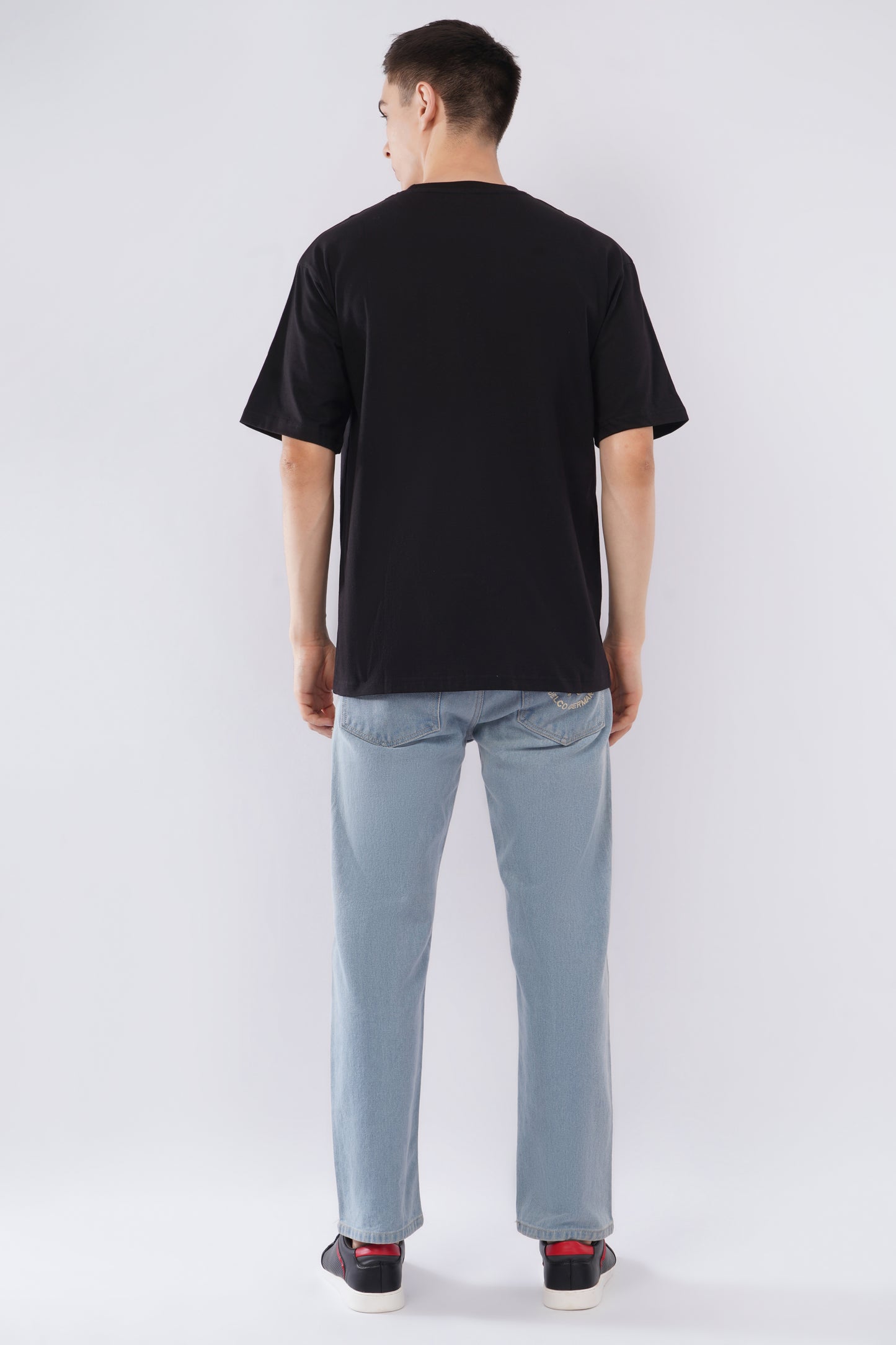 “Hopeless”  Men’s Oversized Tee – Midnight Black